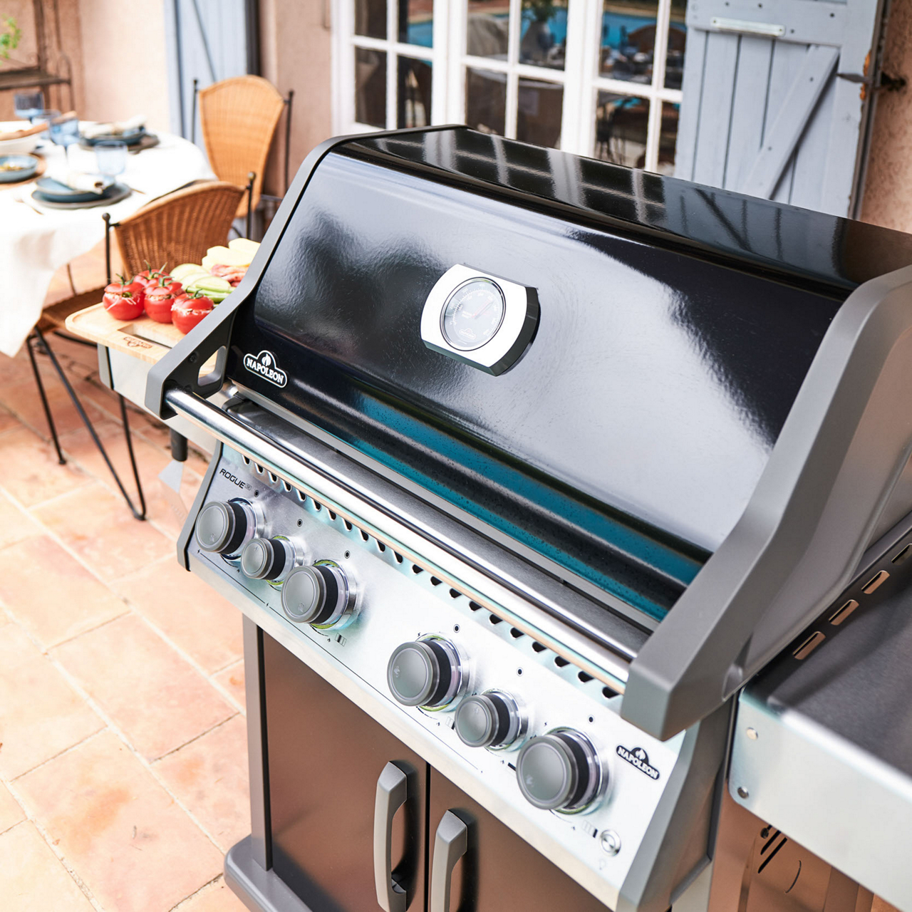  Propangasgrill RPS525RSIBPK-2-DE