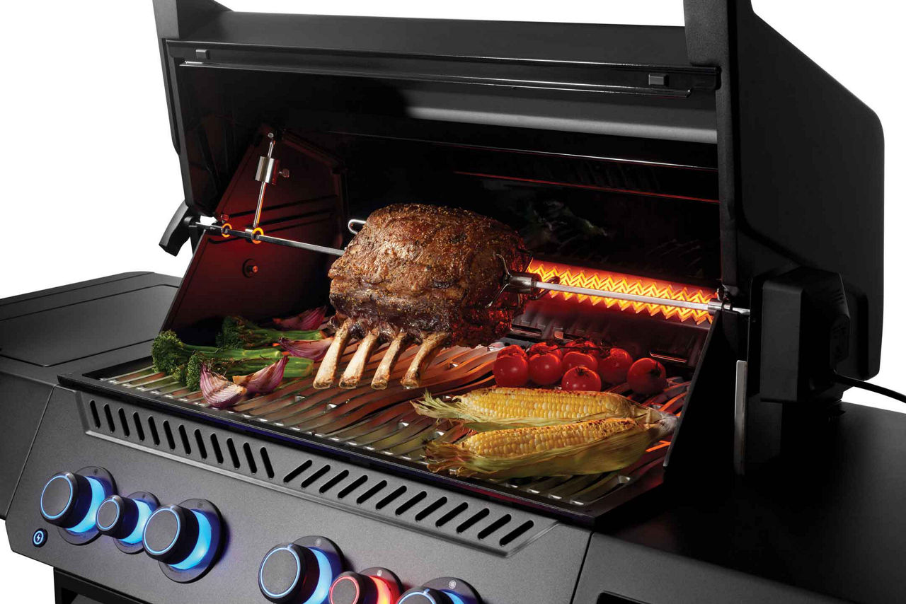  Gasgrill mit Infrarot-Seiten- und Heckbrenner PhantomPrestige P500VXRSIBPK-DE-PHM 2