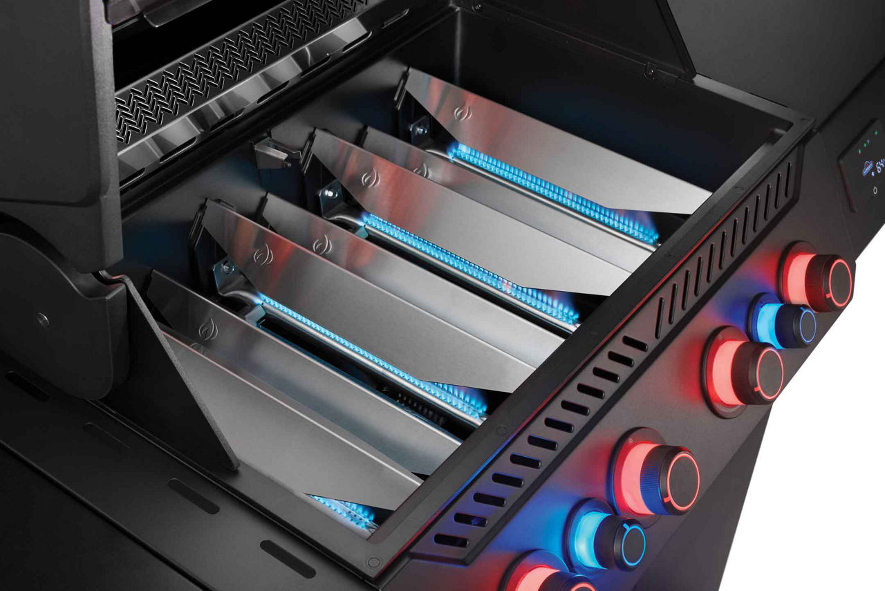  Gasgrill mit Infrarot-Seiten- und Heckbrenner PhantomPrestige P500VXRSIBPK-DE-PHM 4