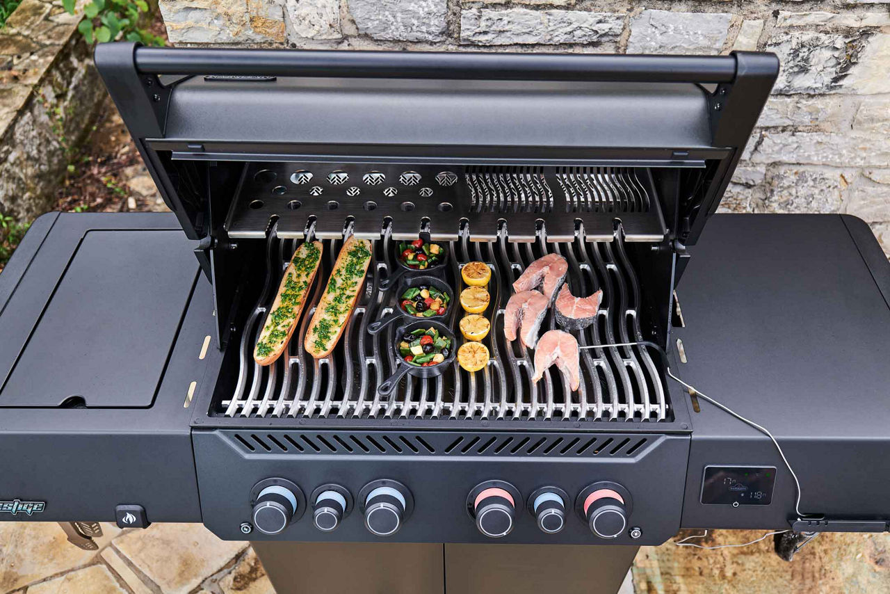  Gasgrill mit Infrarot-Seiten- und Heckbrenner PhantomPrestige P500VXRSIBPK-DE-PHM 8