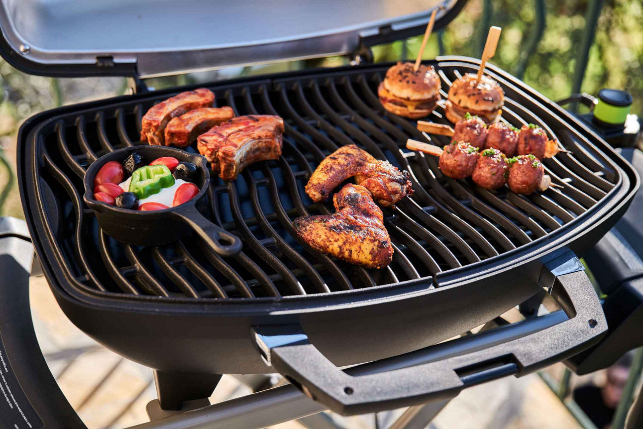  Elektrogrill mit klappbarem Wagen TravelQ PRO285EX-BK-CE 7