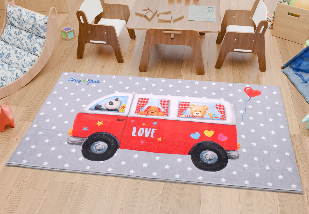  Kinderteppich Baby Glück 1