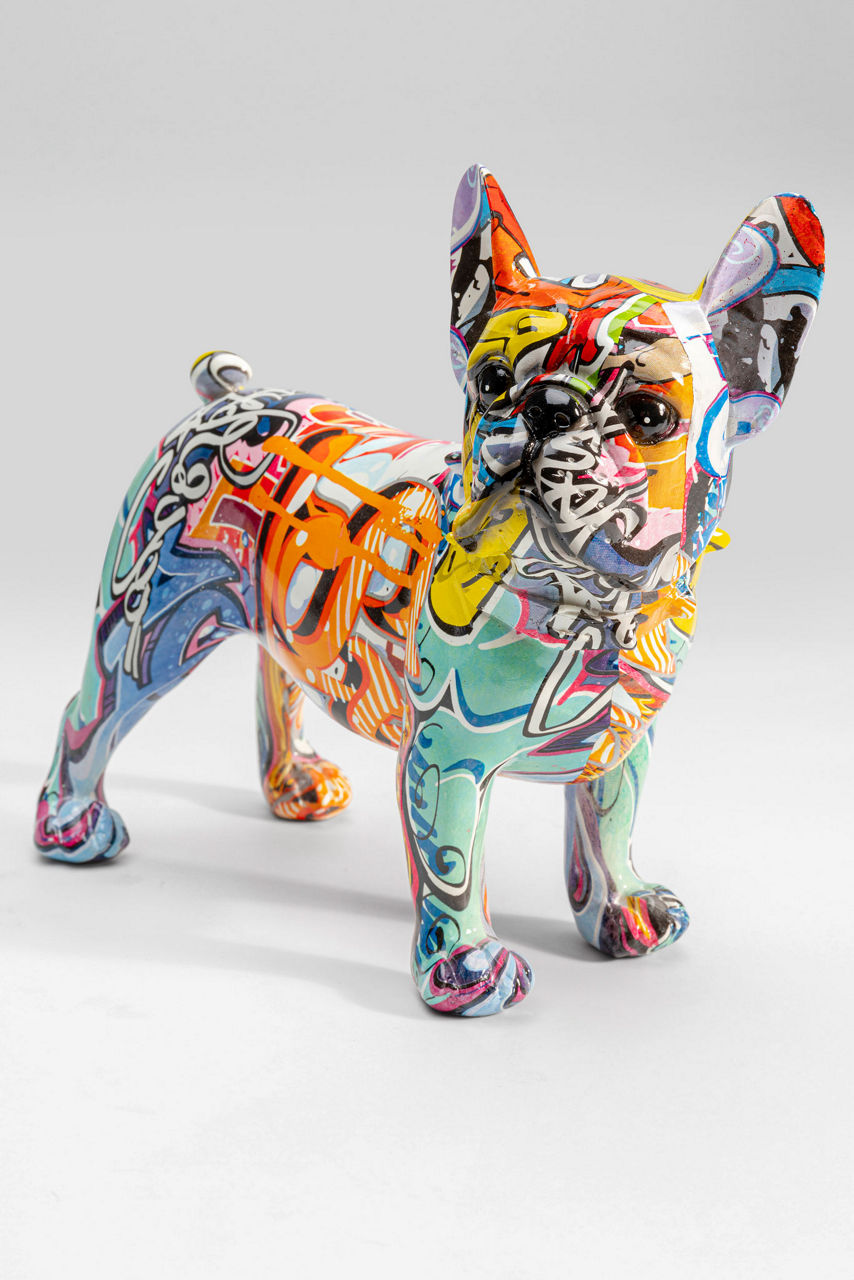  Deko Figur Grafitti Dog 24cm COMICDOG 1