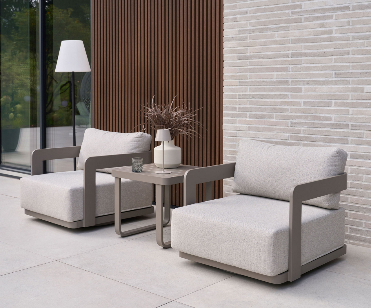  Drehsofa-Set 3-teilig Gela