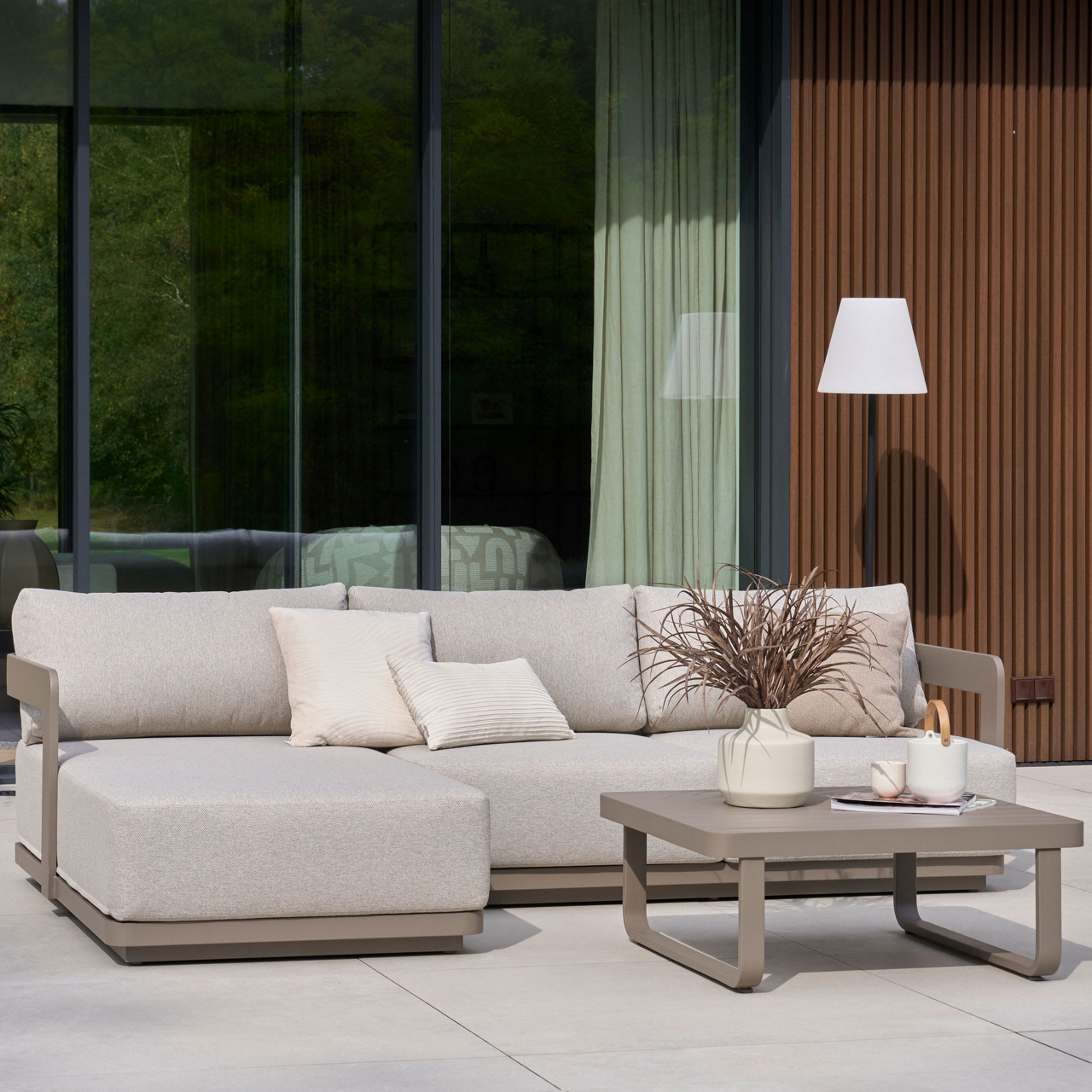  Gartensofa Set 2-teilig Gela