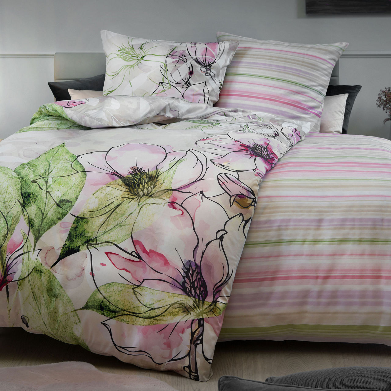 casaNOVA Satin Bettwäsche Rita 1