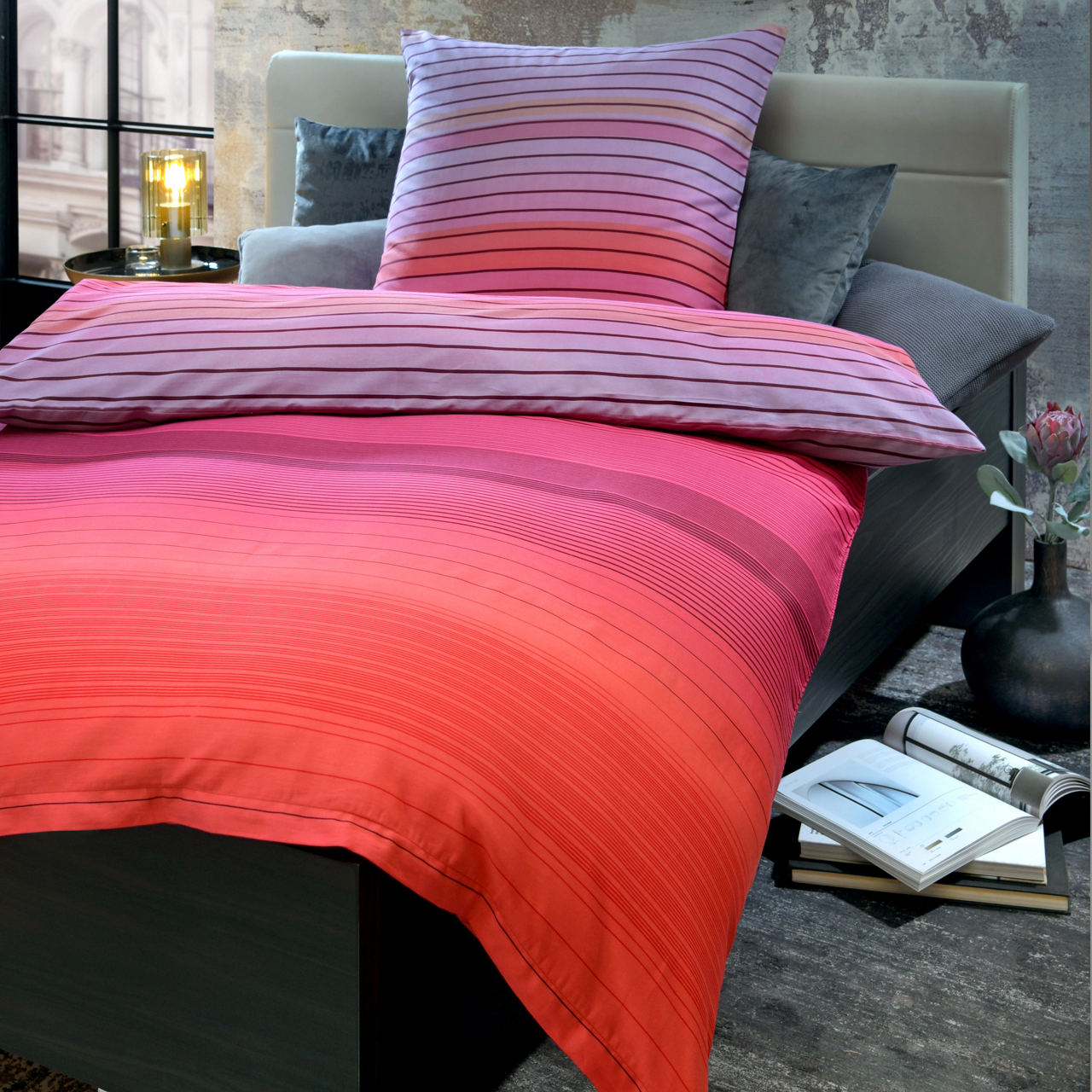 casaNOVA Satin Bettwäsche Payton
