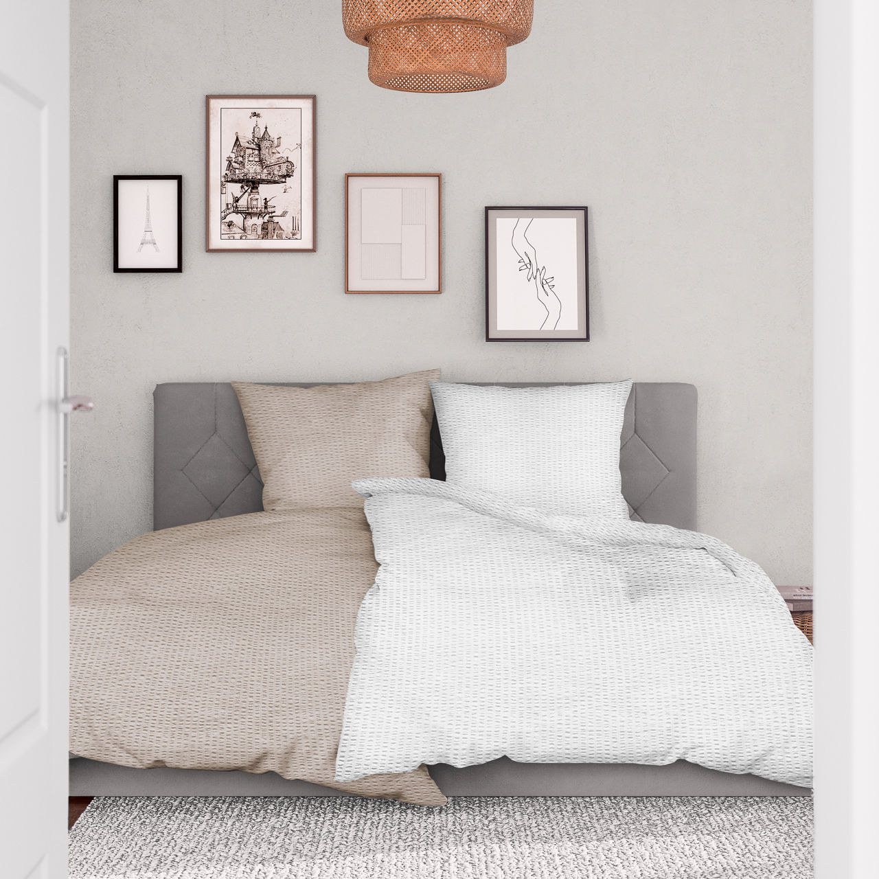 MONDO Satin Bettwäsche Dessin 4134 3