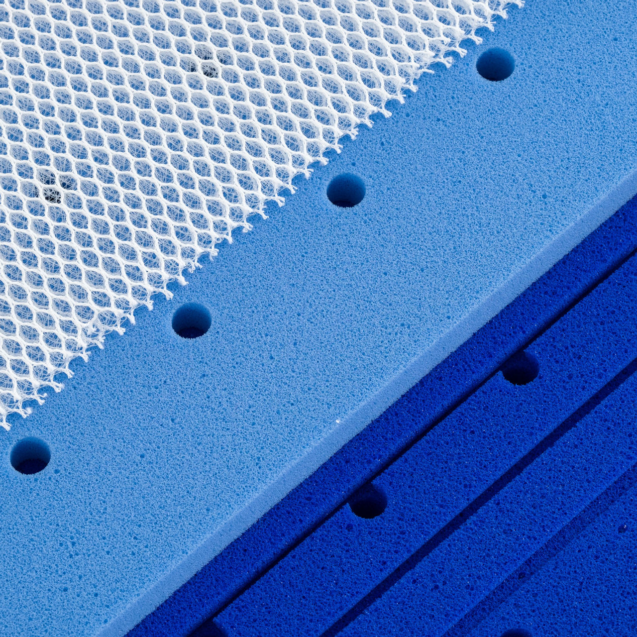 Träumeland Babymatratze Ozeanblau 3