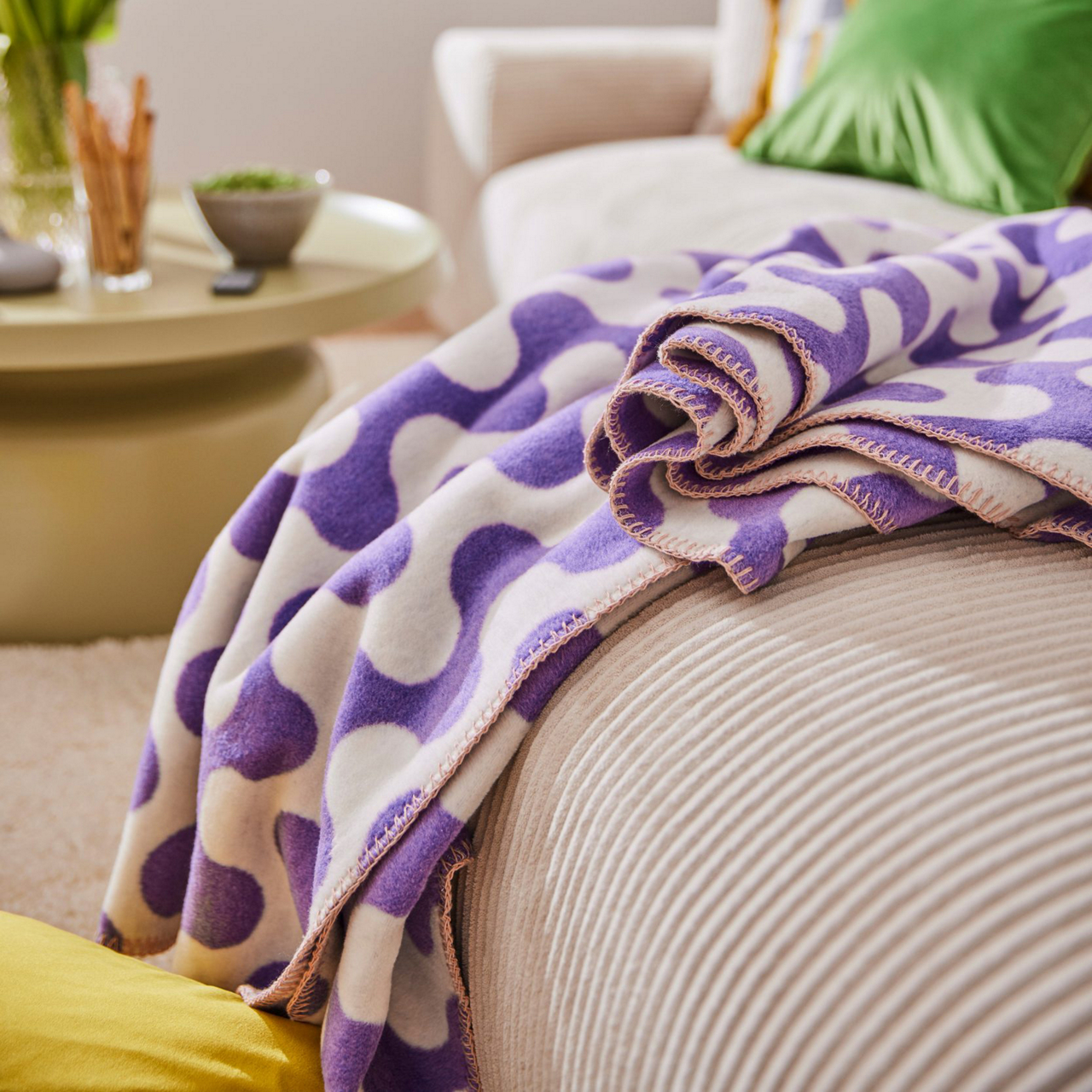 Kollektion: Ibena Jacquard Decke Luton