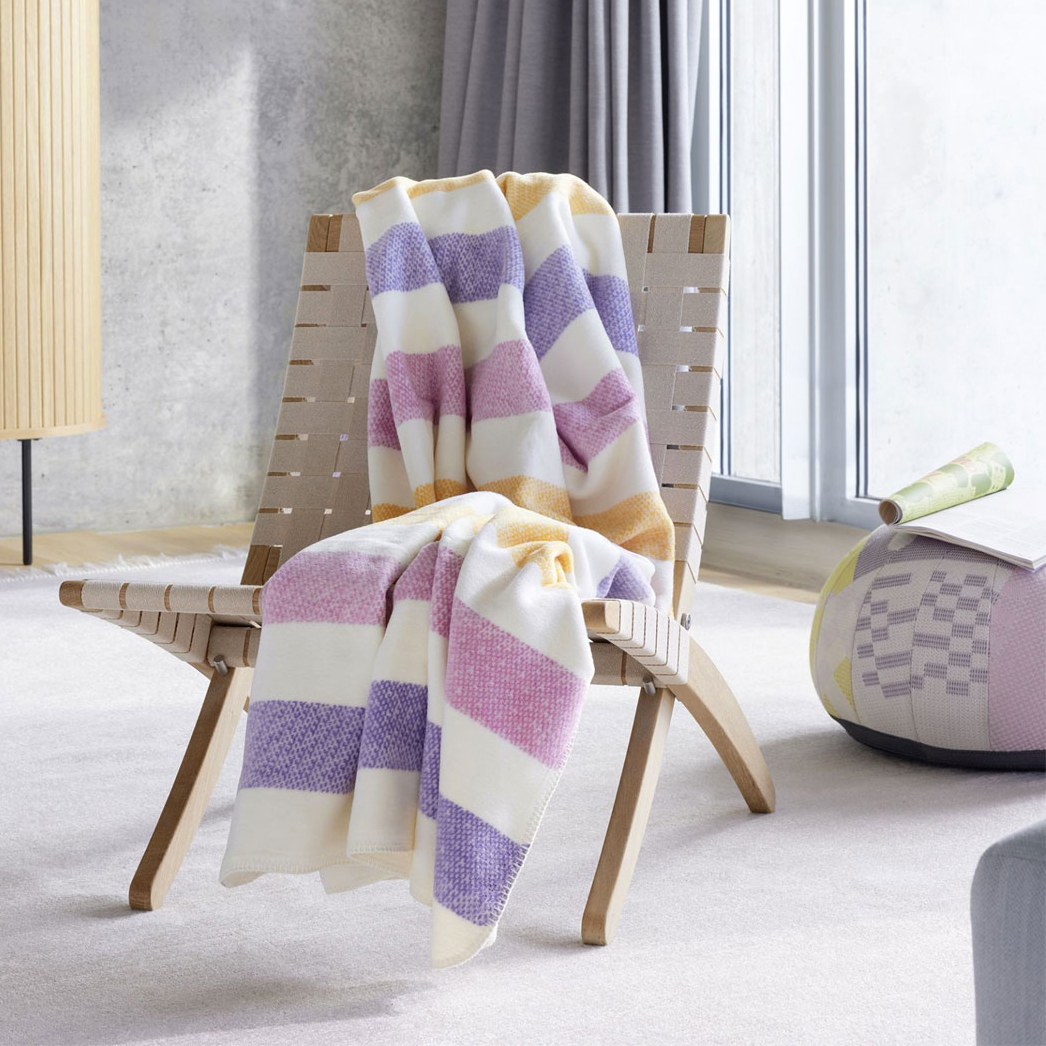 Kollektion: Ibena Jacquard Decke Telford