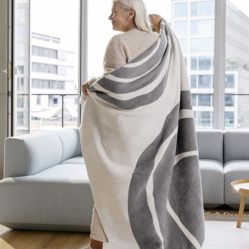 Kollektion: Ibena Jacquard Decke Nottingham2878-150-200-800