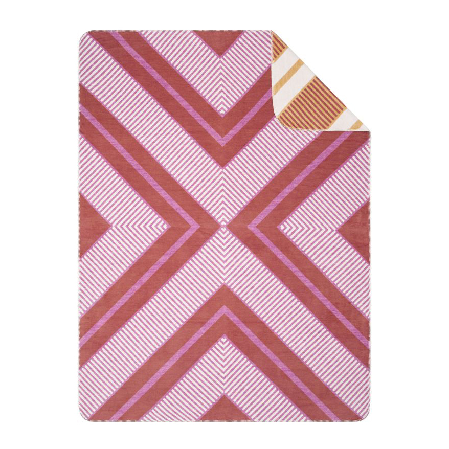 Kollektion: Ibena Jacquard Decke Mala