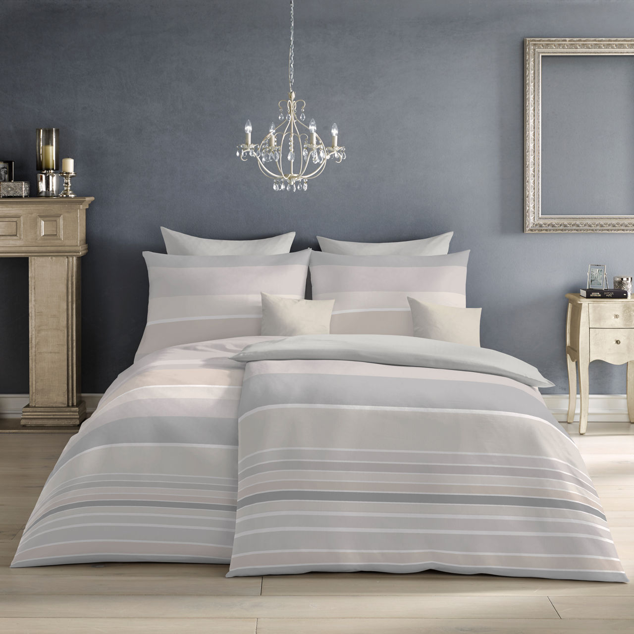  Satin Bettwäsche Black Premium 1