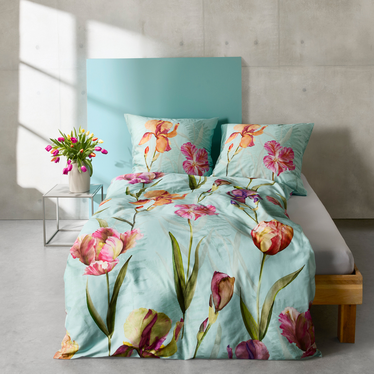  Mako-Satin Bettwäsche Bed Art S 1