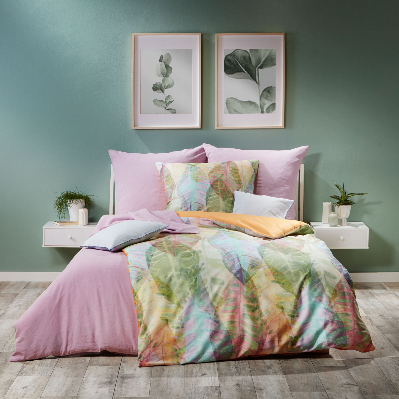  Mako Satin Bettwäsche Bed Art S
