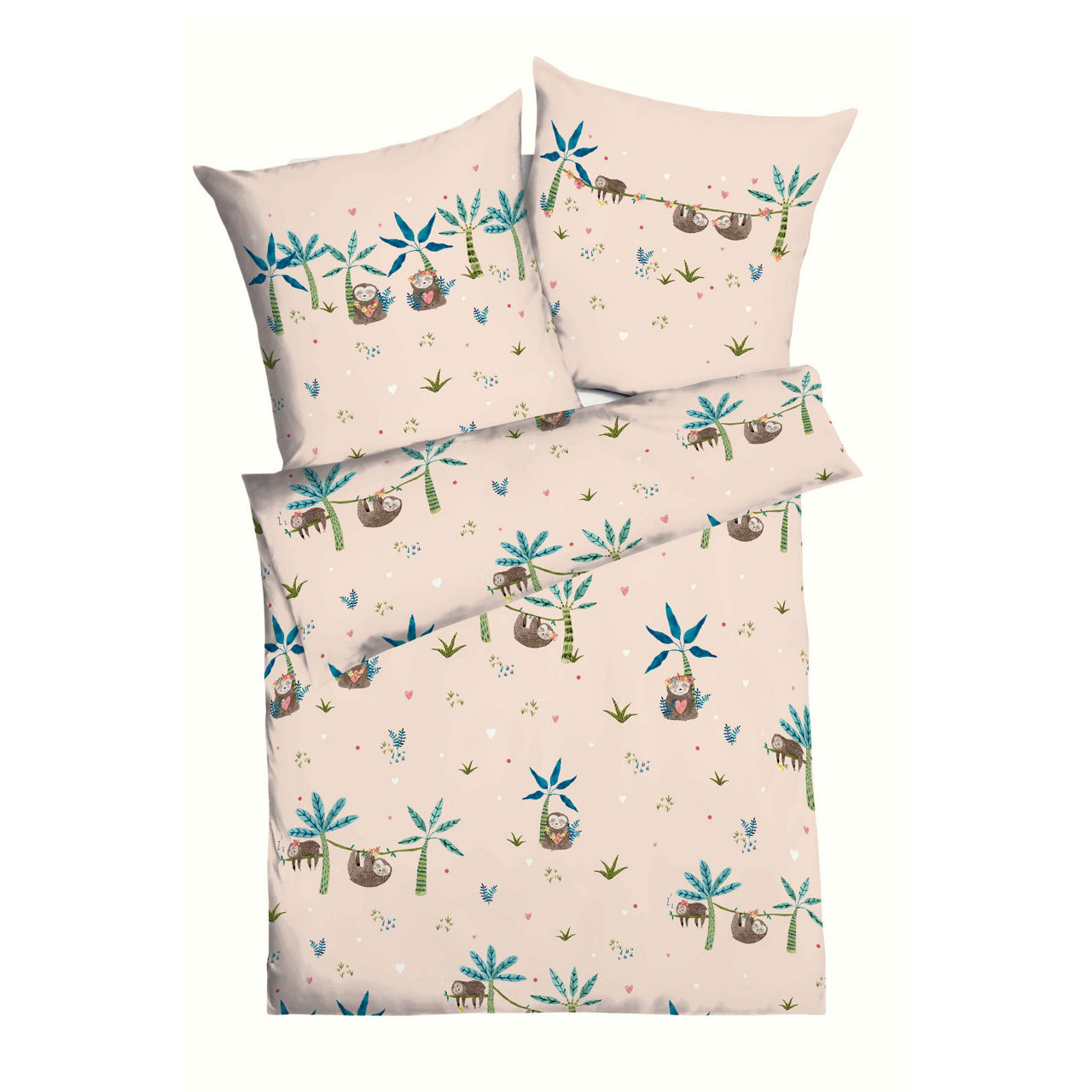  Linon Bettwäsche Verträumte Faultiere undefined