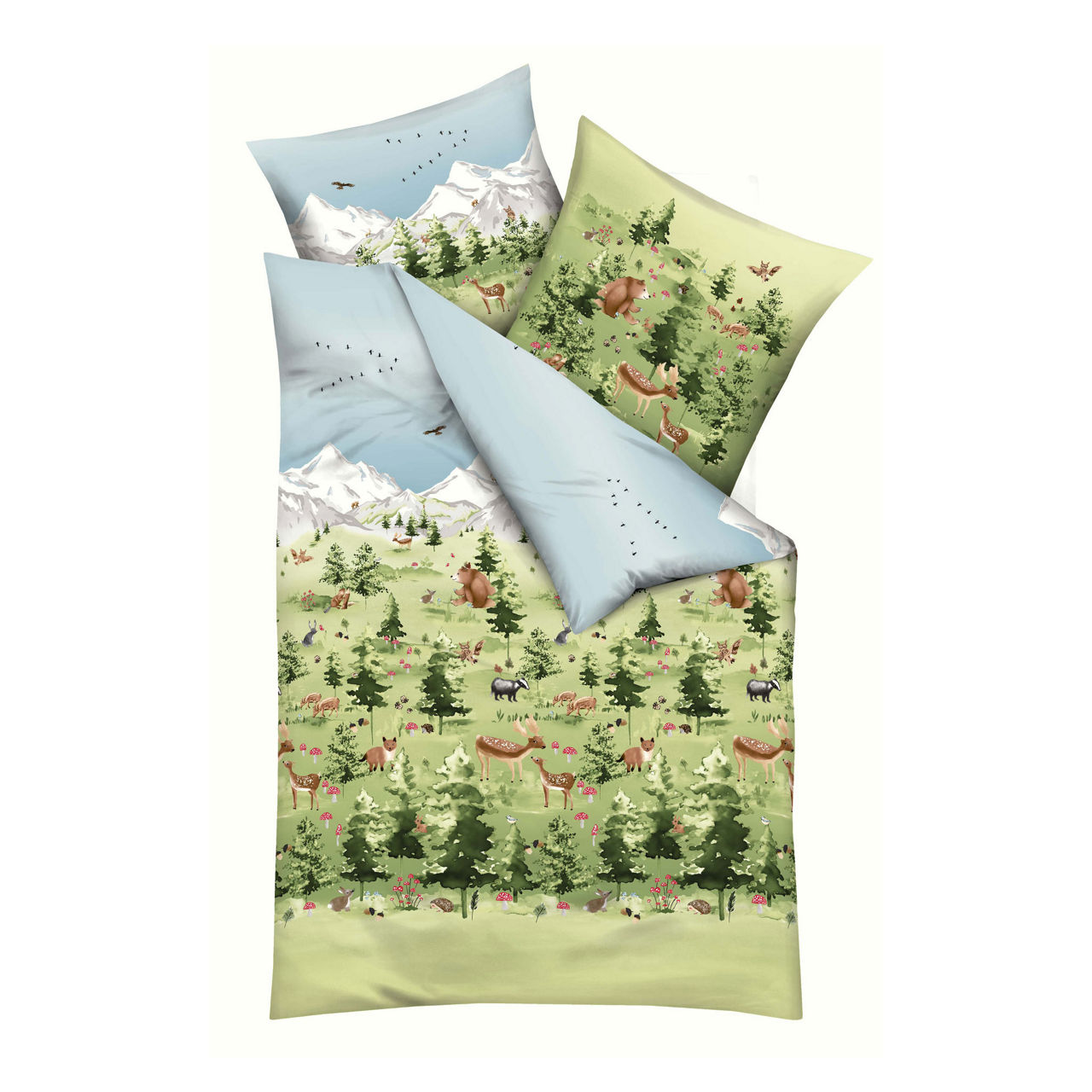  Baby Bettwäsche Tiere des Waldes undefined