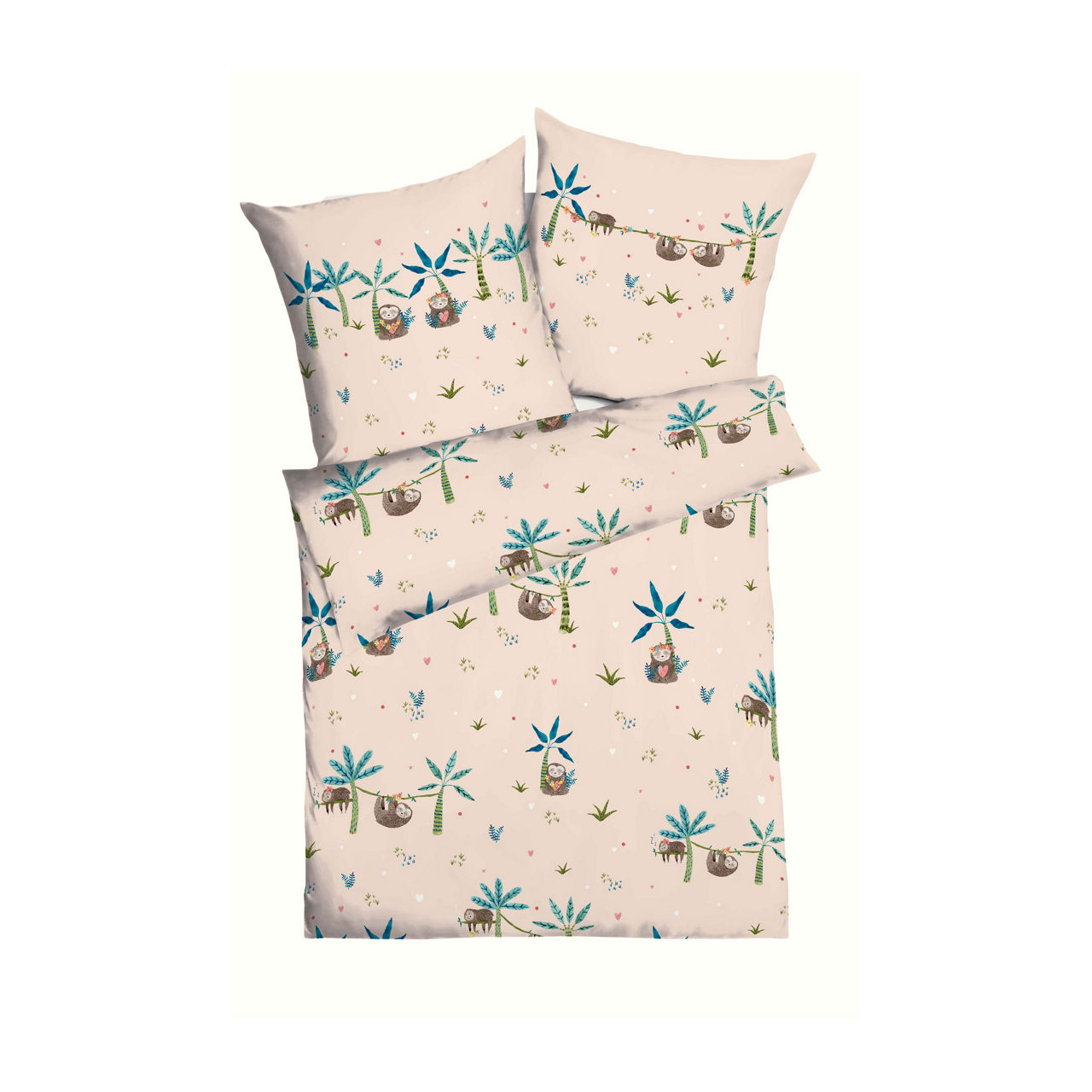 Linon Bettwäsche Verträumte Faultiere undefined