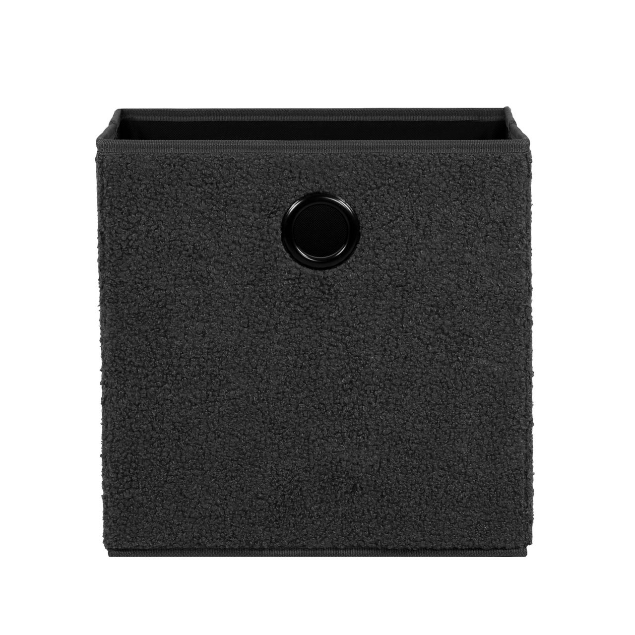  Stoffbox Stoffbox 1 - Teddy - dunkelgrau