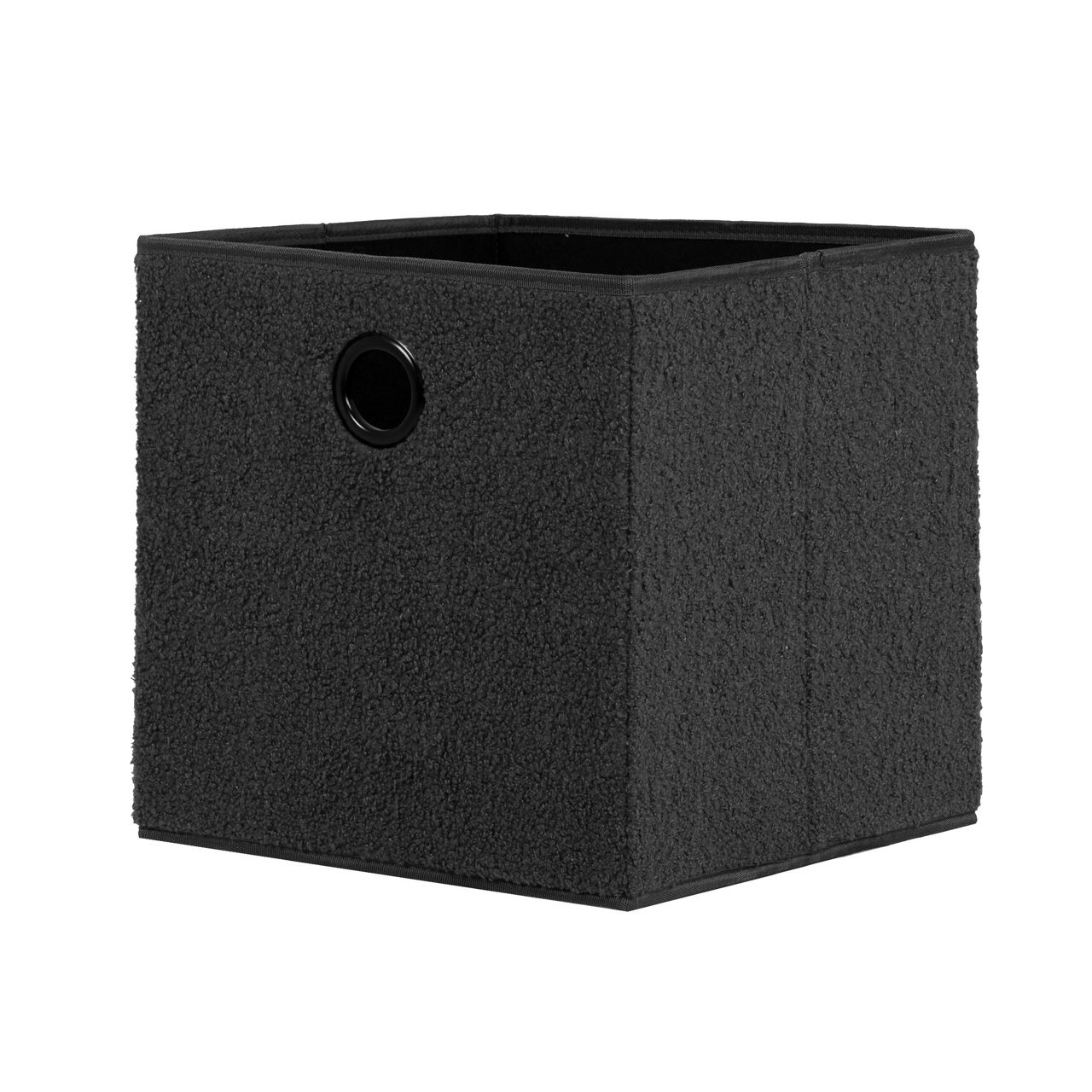  Stoffbox Stoffbox 1 - Teddy - dunkelgrau 1