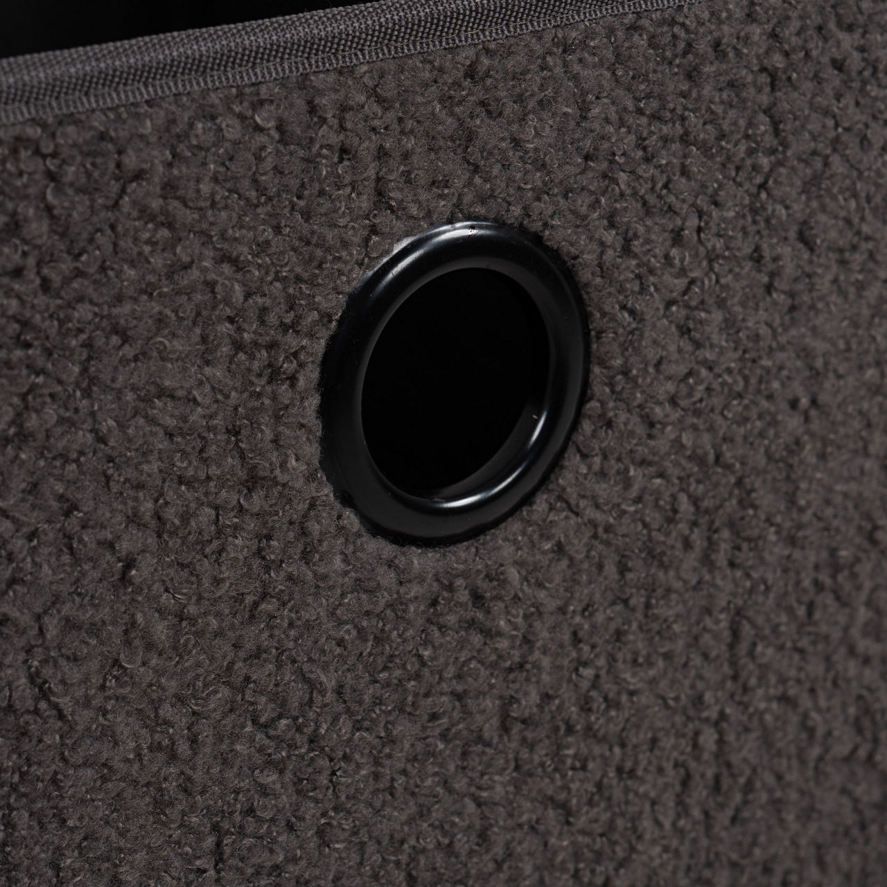  Stoffbox Stoffbox 1 - Teddy - dunkelgrau 2