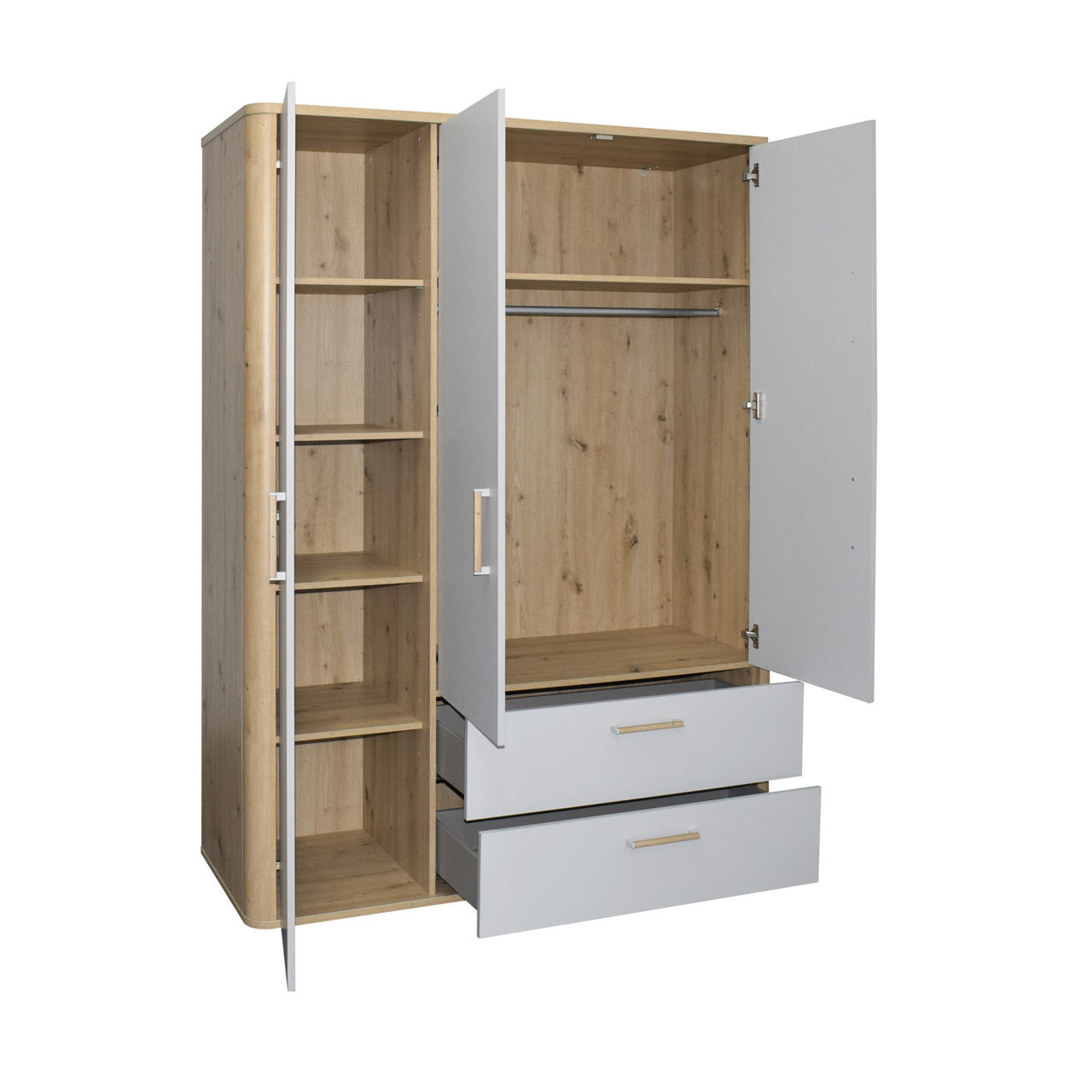  Kleiderschrank 3-türig Lilly 2