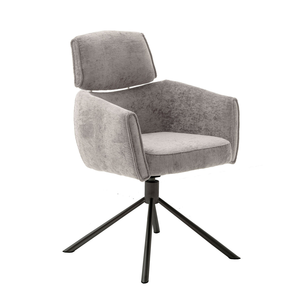 Bezug taupe / Gestell schwarz matt