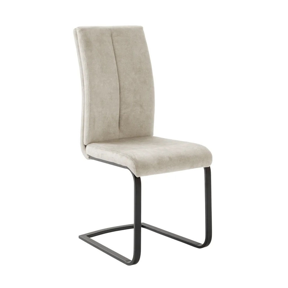 Bezug creme / Gestell schwarz matt lackiert