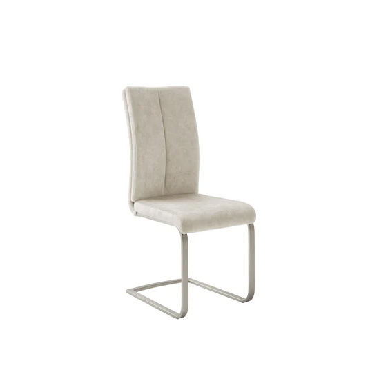 Bezug creme / Gestell Edelstahl