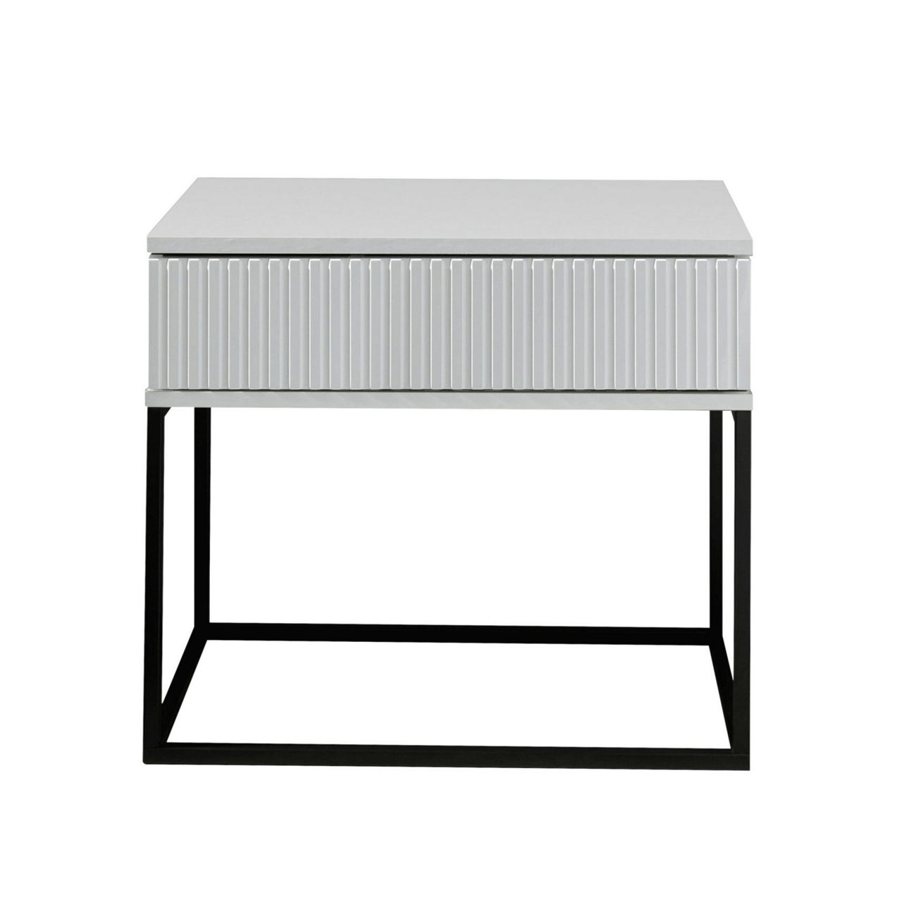 Korpus Weiß / Gestell Schwarz