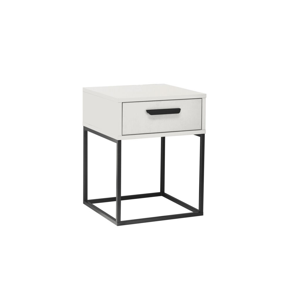 Korpus Weiß / Gestell Schwarz