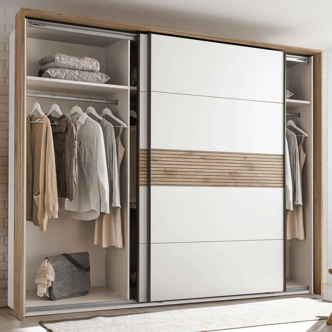  Schwebetürschrank Leo 2