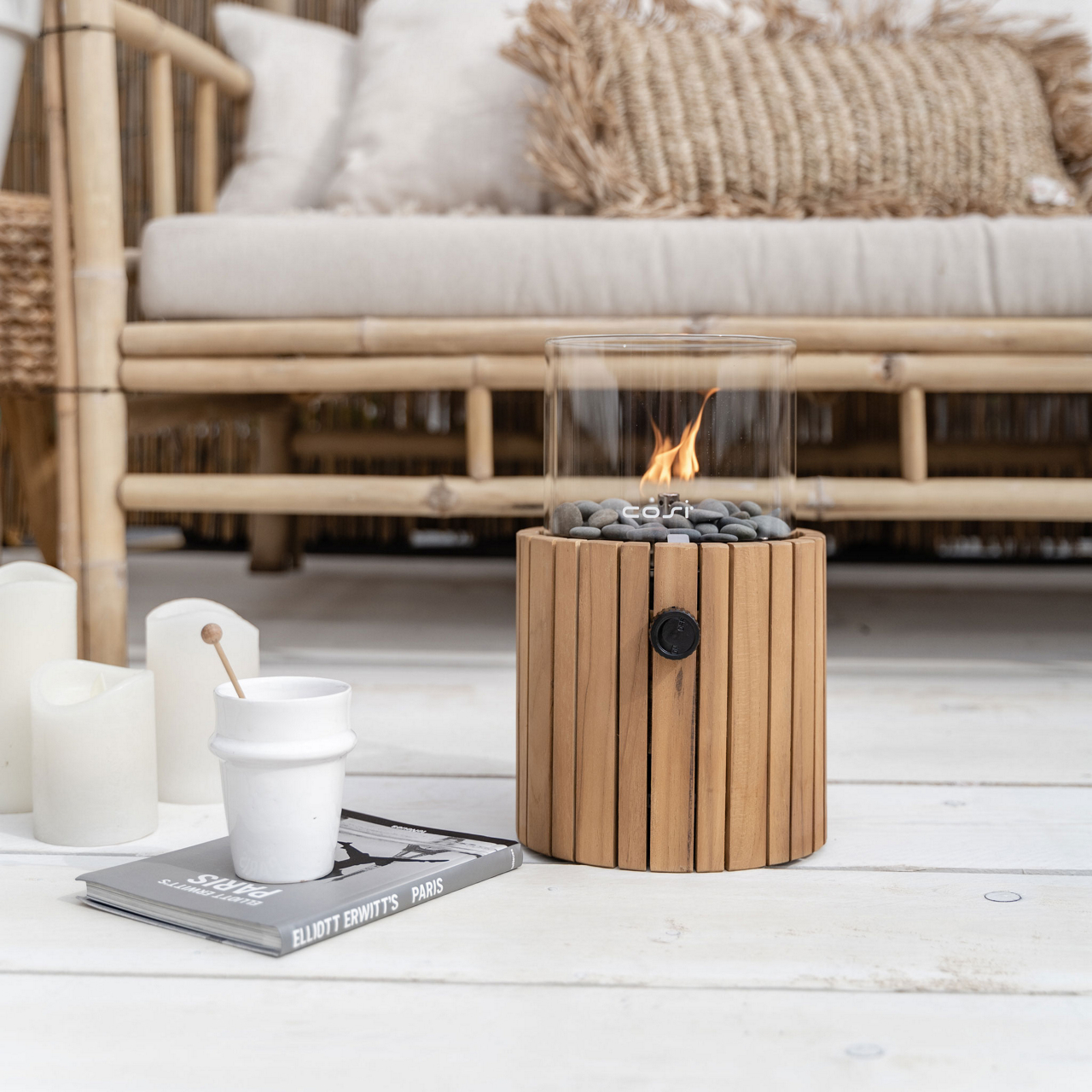 Cosi Gaslaterne Cosiscoop Timber round