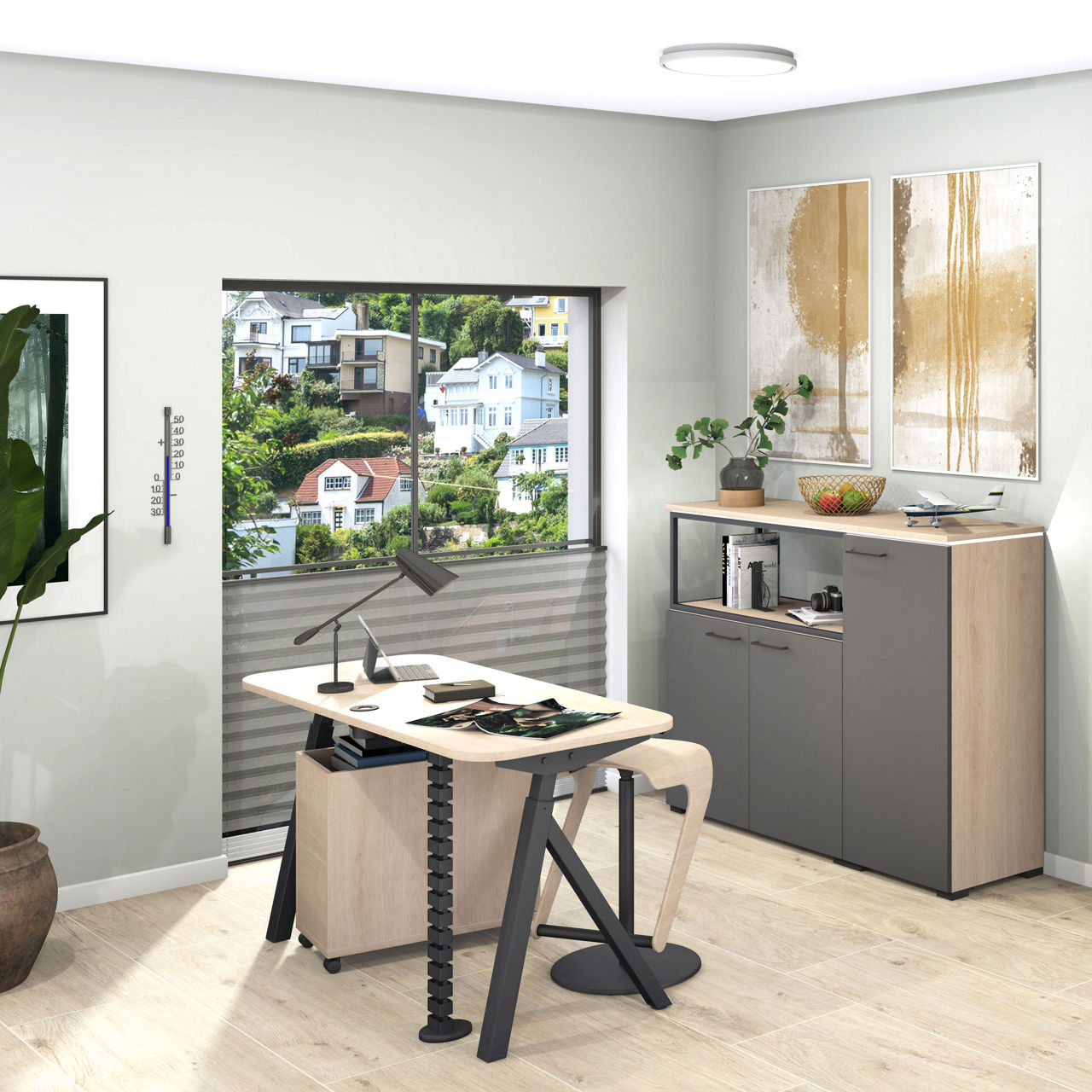  Kabelkette für vertikale Kabelverteilung Flow 105 1