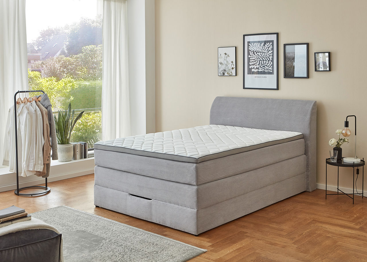  Boxspringbett Kurt 1