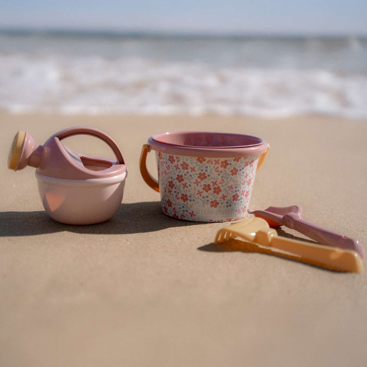Little Dutch Beachset 5-teilig Pink