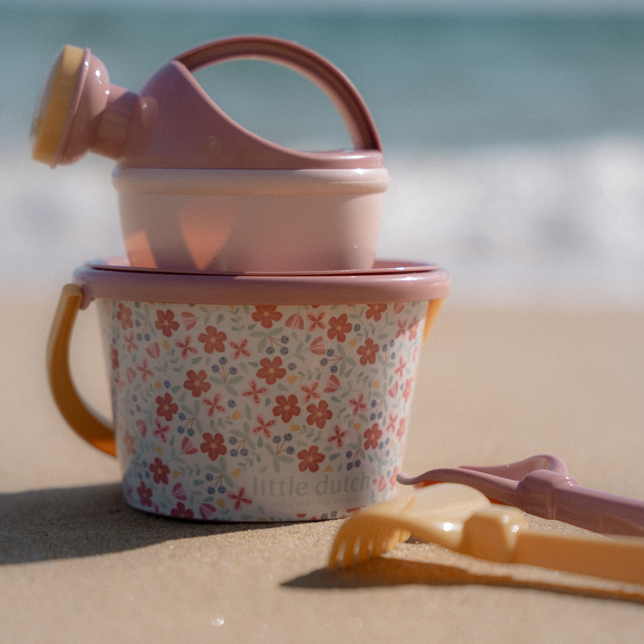 Little Dutch Beachset 5-teilig Pink