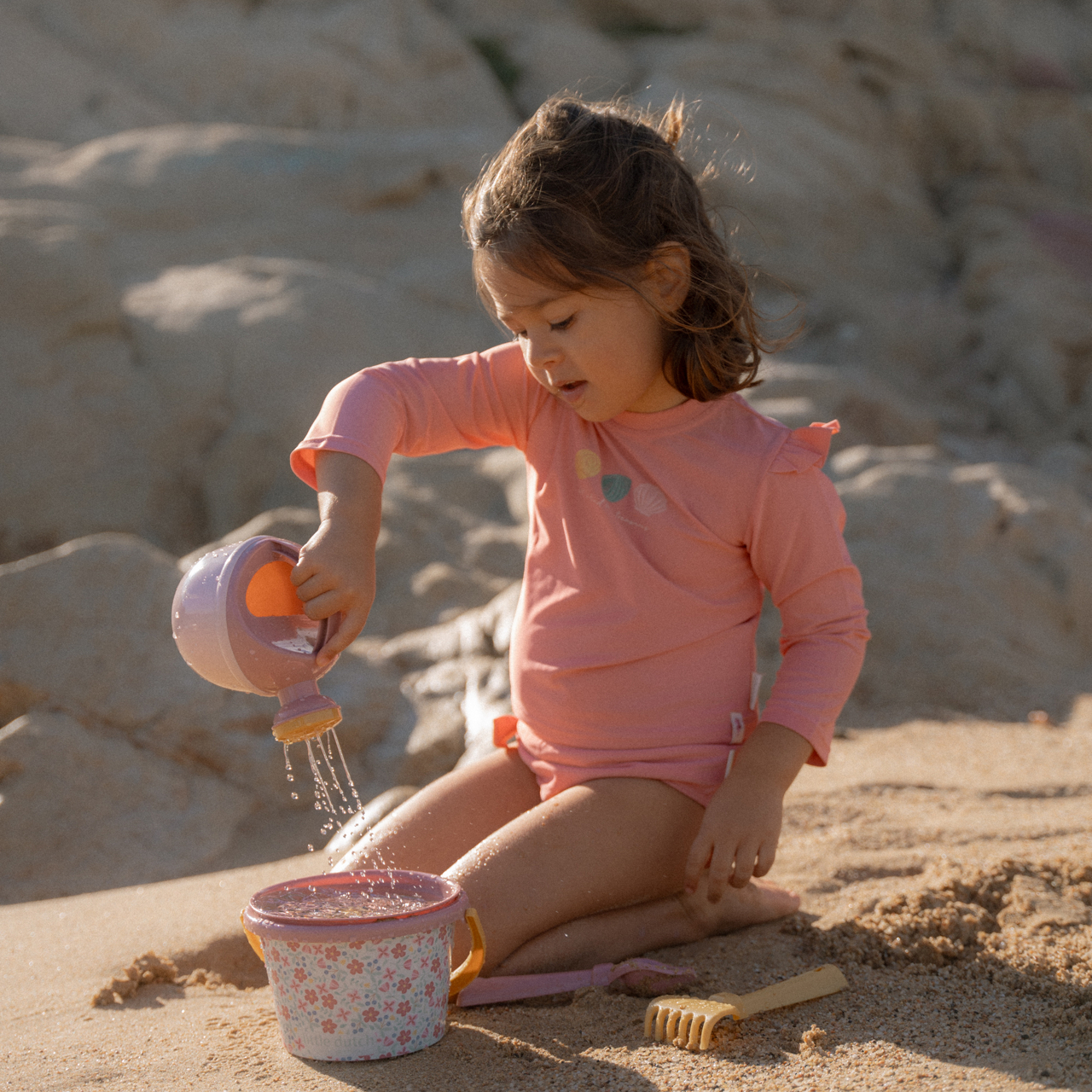 Little Dutch Beachset 5-teilig Pink