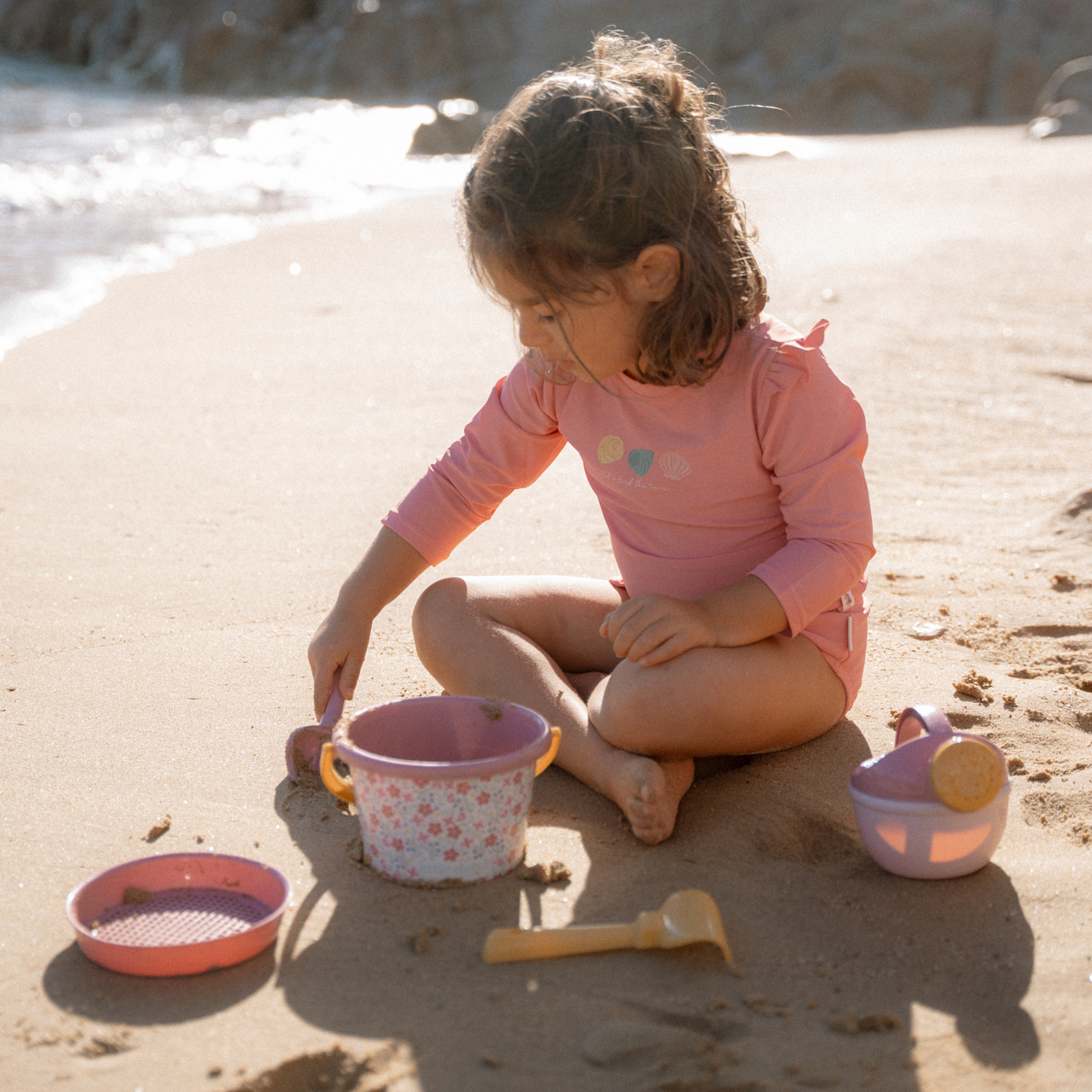 Little Dutch Beachset 5-teilig Pink