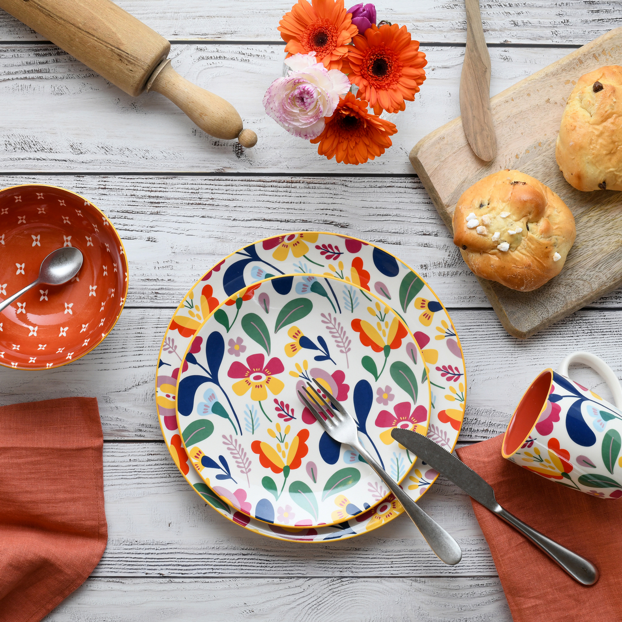 CreaTable Mehrzweckschale Folklore