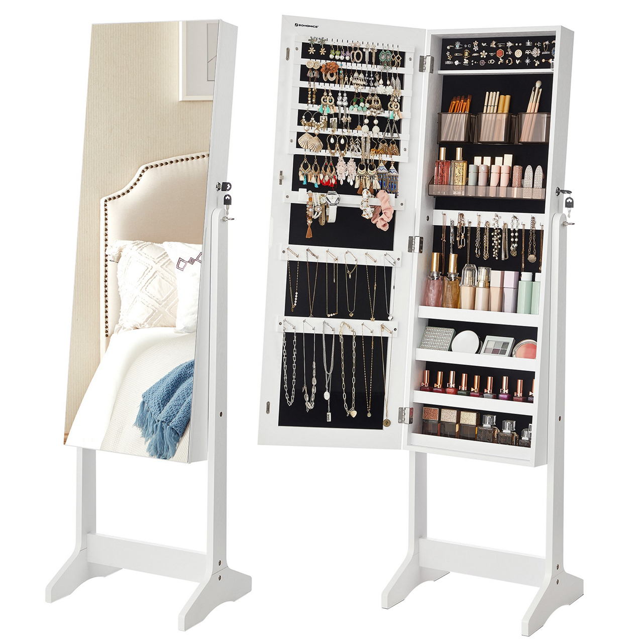  Schmuckspiegelschrank JJC002W01 undefined
