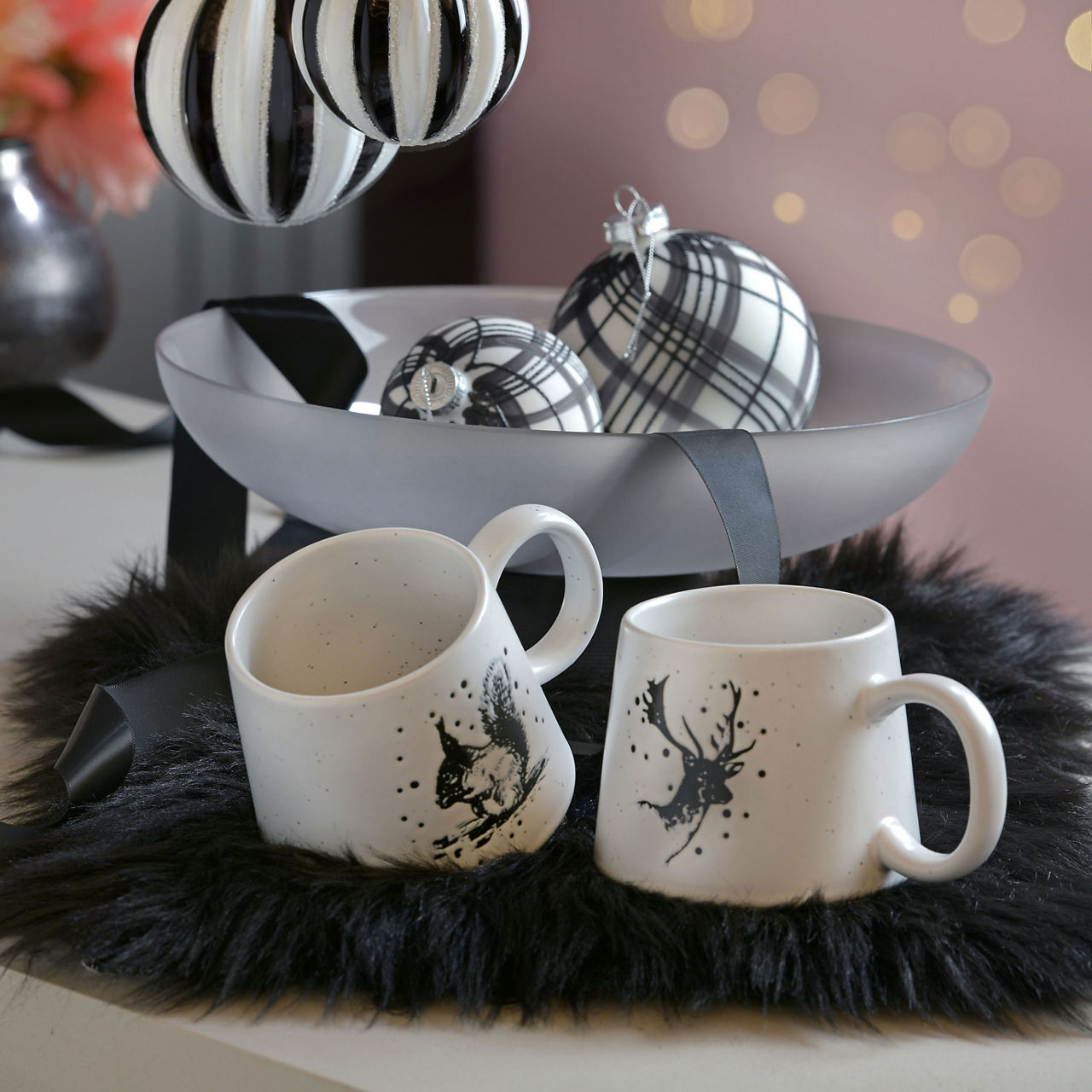 Weihnachts Glanz by Casa Nova Kaffeebecher Hirsch  1