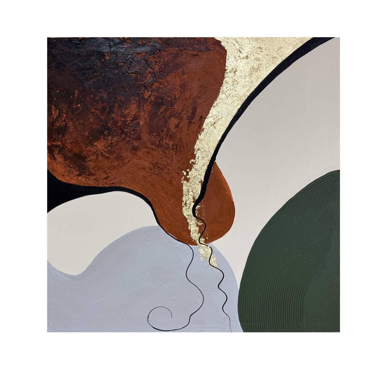  Gemälde original handgemalt Goldstrom undefined