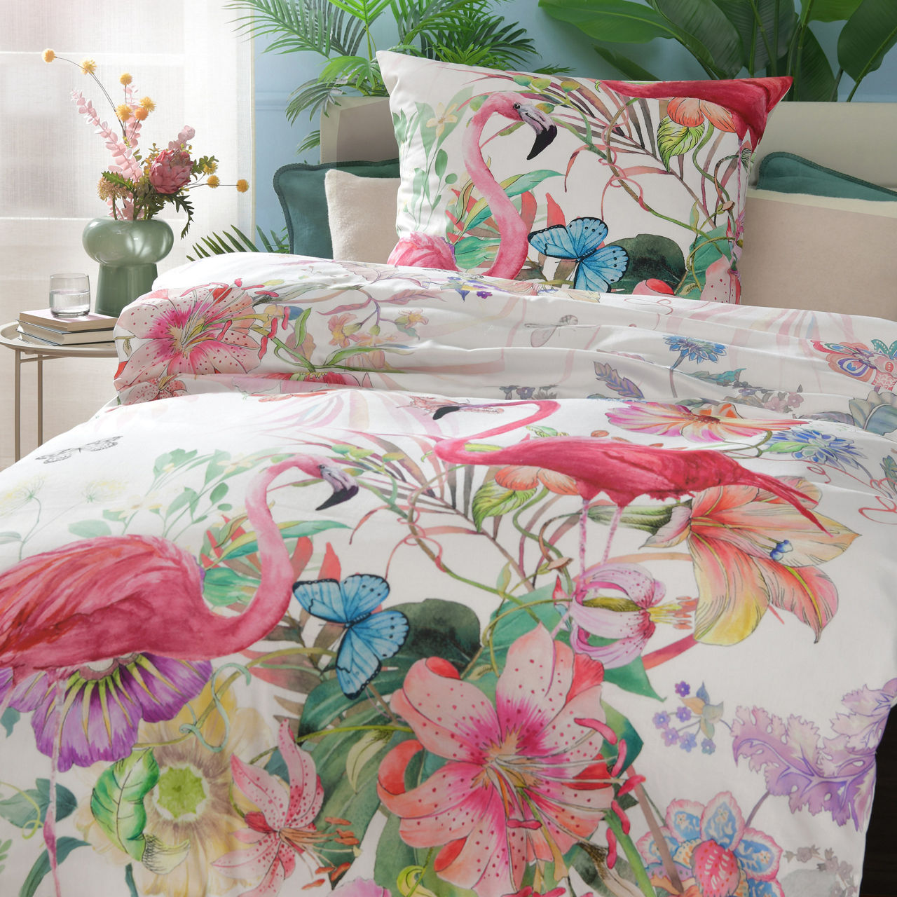 casaNOVA Satin Bettwäsche Flora 1