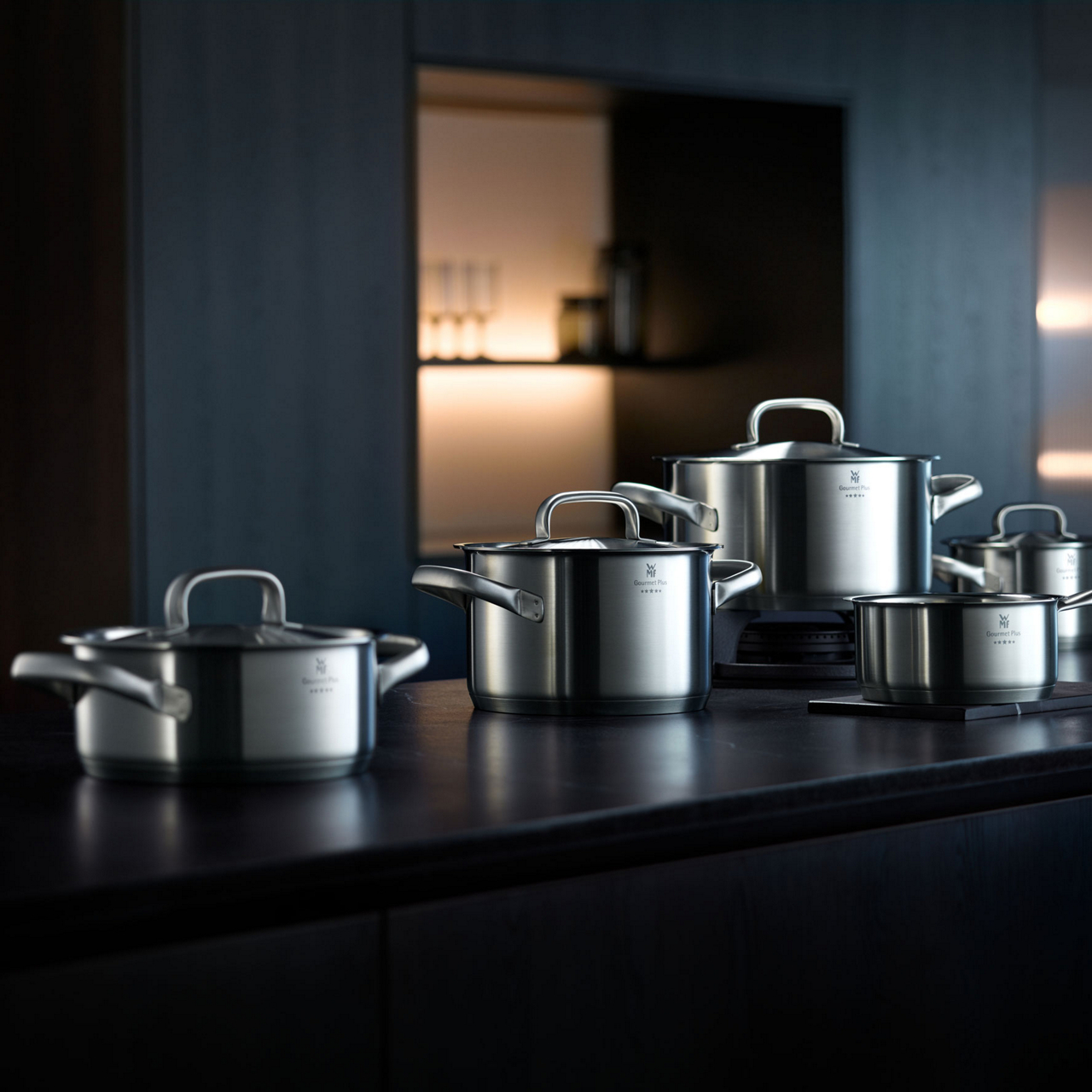 WMF Topf-Set 5-teilig Gourmet Plus 1