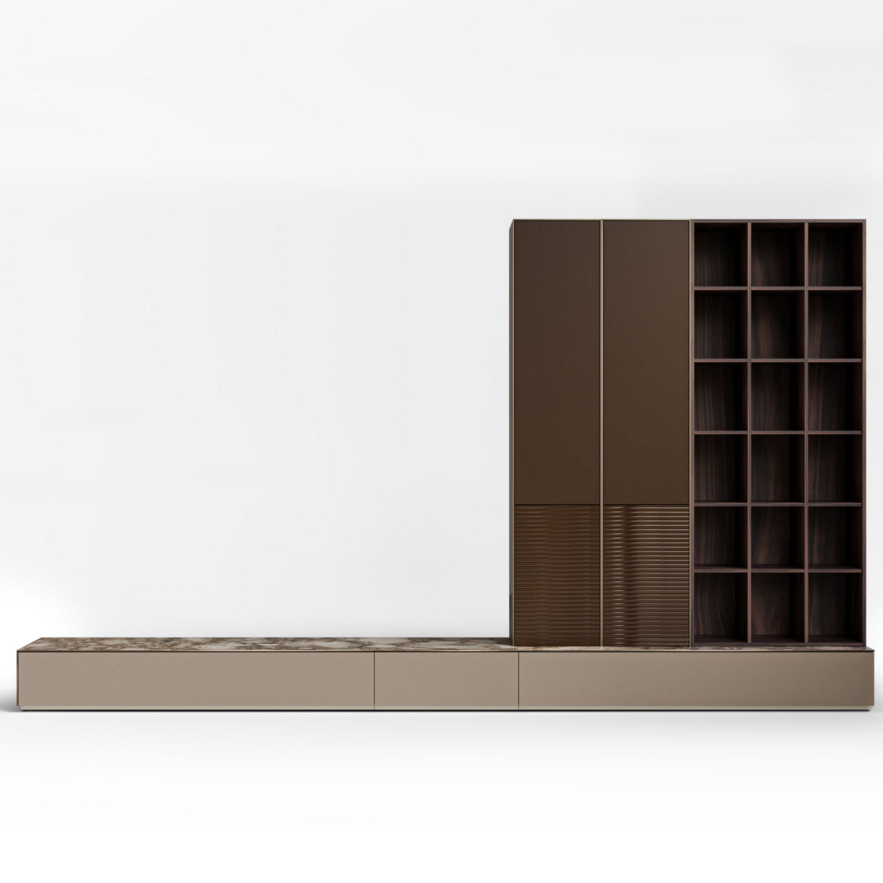  Wohnkombi Multimedia Cabinets-Elemente 1