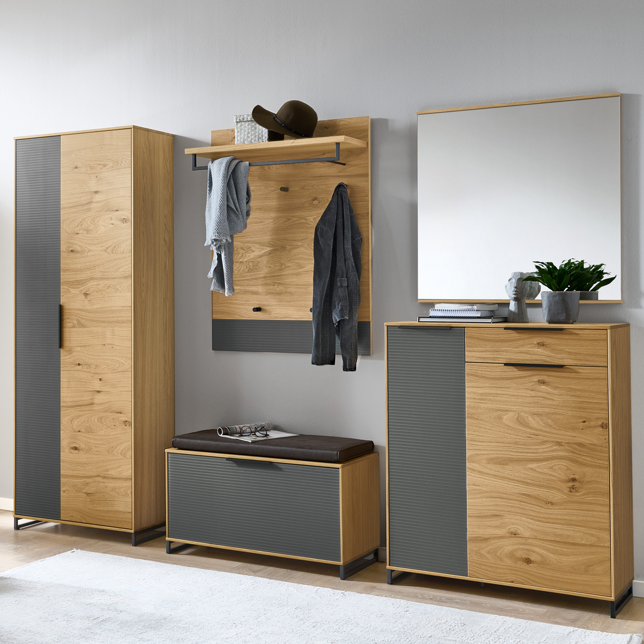 MONDO Garderobenpaneel Aralia 1