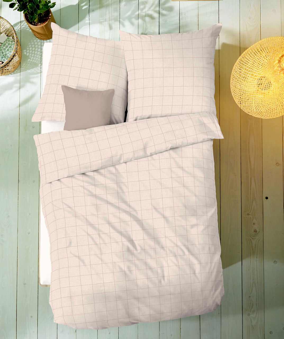 Kaeppel Musselin Bettwäsche Grid 1