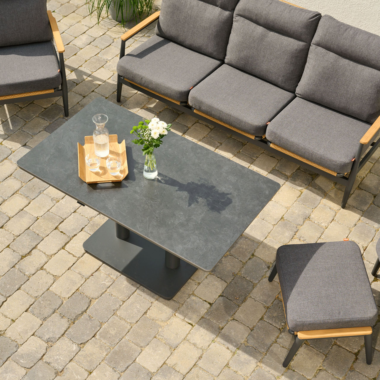 OUTDOOR Hocker Roma 1